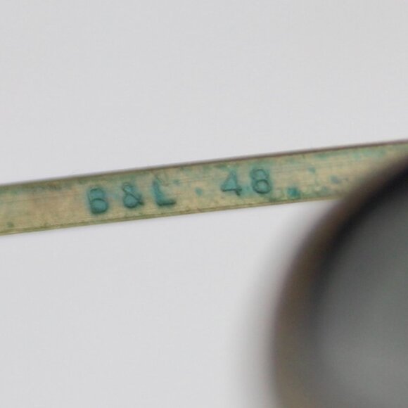 Ray Ban Bausch & Lomb 48 Vintage 60s Snap on Sun Glasses - Picture 3 of 3